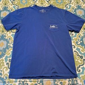 dark blue southern tide tee